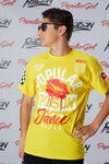 Popular Poison Dance Squad Lips Short Sleeve Tee