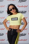 Boss Box Crop Short Sleeve