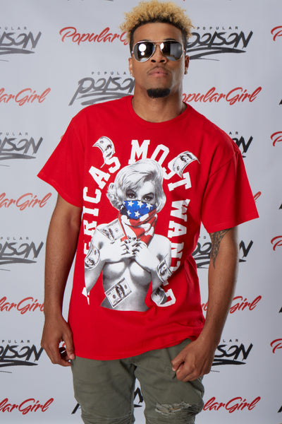 Marilyn Americas Most Wanted Short Sleeve Tee