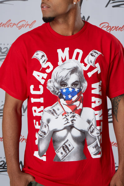 Marilyn Americas Most Wanted Short Sleeve Tee