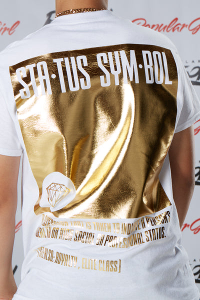 Status Symbol Foil Short Sleeve Tee