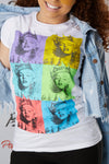 Marilyn Color Block Short Sleeve Tee