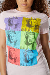 Marilyn Color Block Short Sleeve Tee