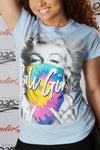 Marilyn Cali Girl Bandana Short Sleeve Tee