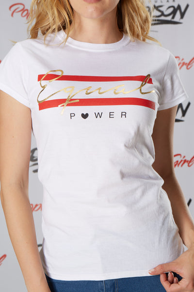 Equal Power Short Sleeve Tee